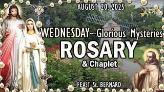Download Lagu WEDNESDAY Rosary Today \u0026 Chaplet🌹Glorious Mysteries of the Rosary, FEAST St. BERNARD August 20, 2025 MP3 Download Lagu WEDNESDAY Rosary Today \u0026 Chaplet🌹Glorious Mysteries of the Rosary, FEAST St. BERNARD August 20, 2025 MP3