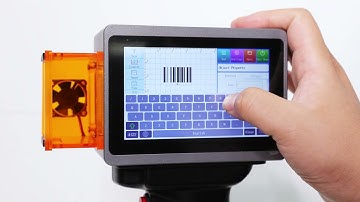 How to use 5W handheld portable laser marking machine to print Text,Serial Number,Image,QRcode?