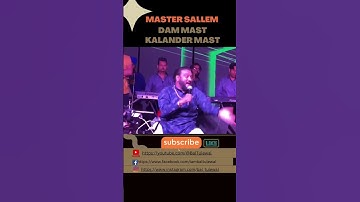 Thumbnail of Dam mast kalander Sing Saleem #live #music #ytshorts