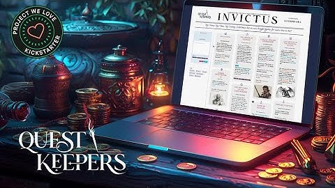 A Kickstarter Project We Love: QuestKeepers: The Simpler, Faster Way to Take TTRPG Notes.