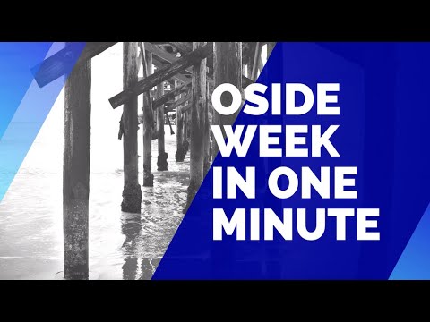 Oside Week in One Minute - September 4, 2020