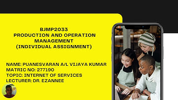 Internet of Services (IOS)