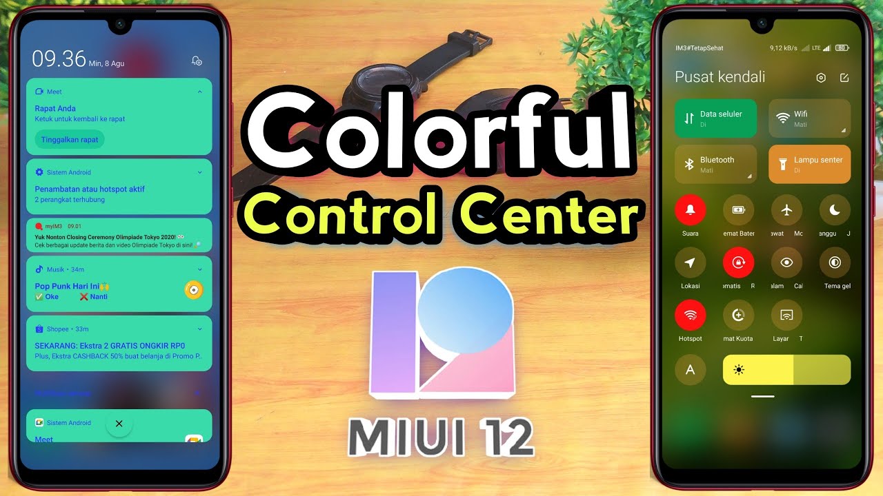 🔴Cara Mengubah Tampilan Control Center Jadi Berwarna🔥 - YouTube