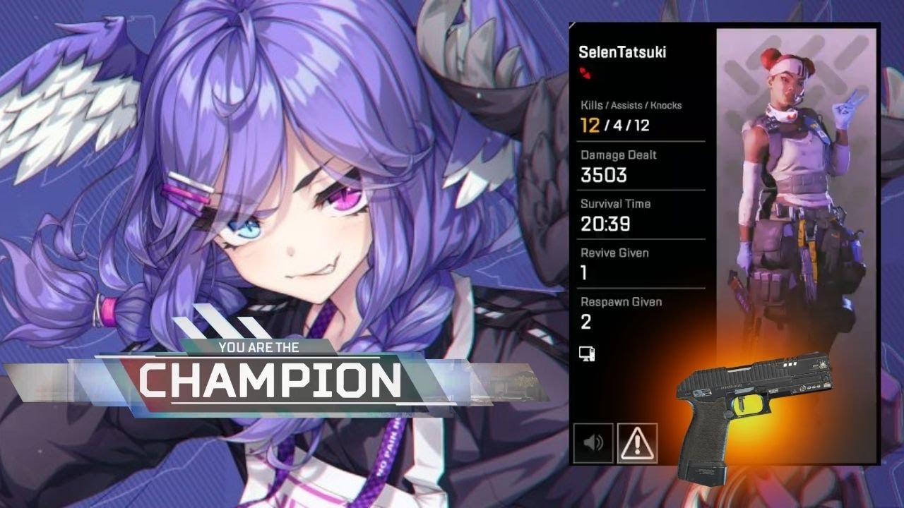 Selen Tatsuki [12 KILLS] WIN with ONLY P2020 and Mozambique?!