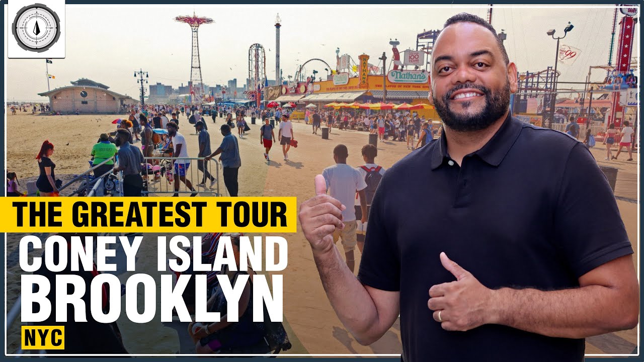 Экскурсия по Кони-Айленду, Нью-Йорк | Детская площадка у моря в Нью-Йорке