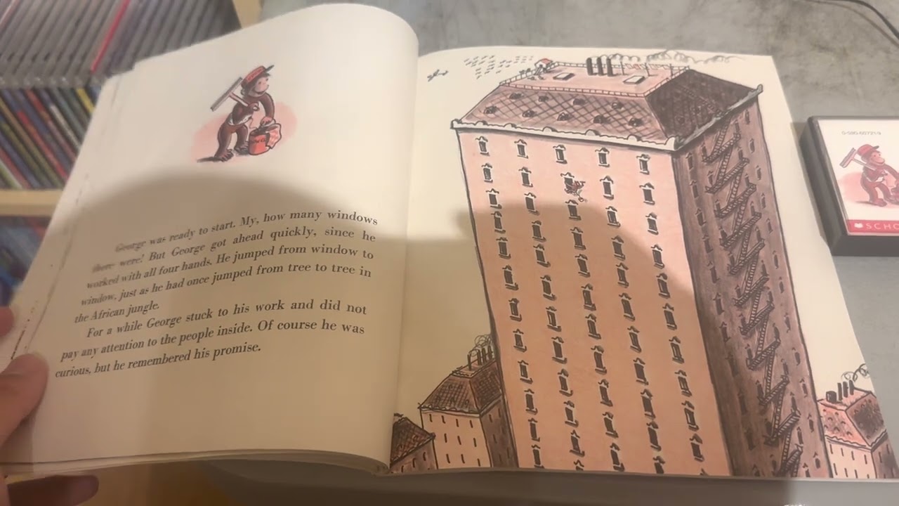 Curious George Takes A Job Read Aloud Audio Cassette