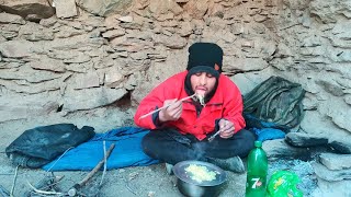 Spending A Full Day And Night In A Wild And  Abandoned Shepherd's Hut