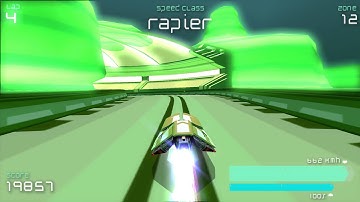 Wipeout Pulse - Campaign Grid 7 - Zone - Tech de Ra Black [PSP] [1080p] [60fps]