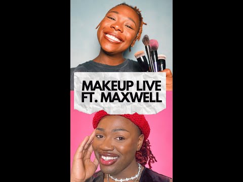 IG LIVE Makeup Tutorial w Maxwell