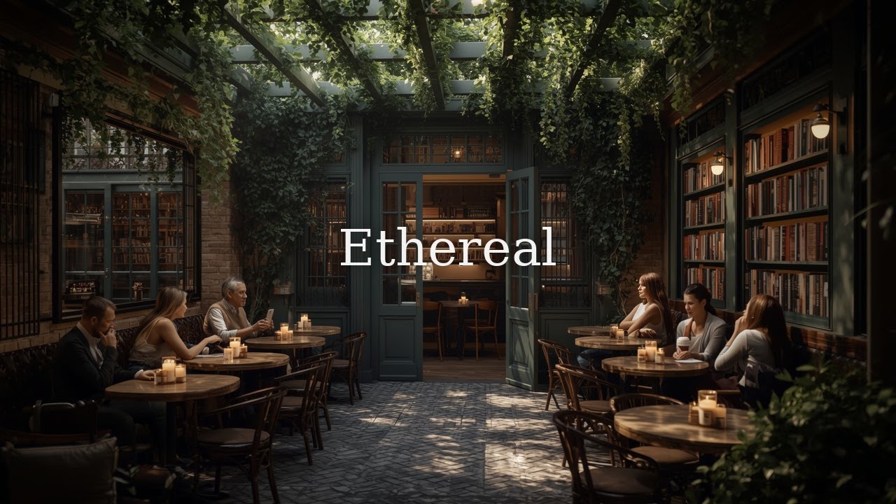 Serene Morning Bliss | 4K Café & Bookshop Ambience | Stress Relief