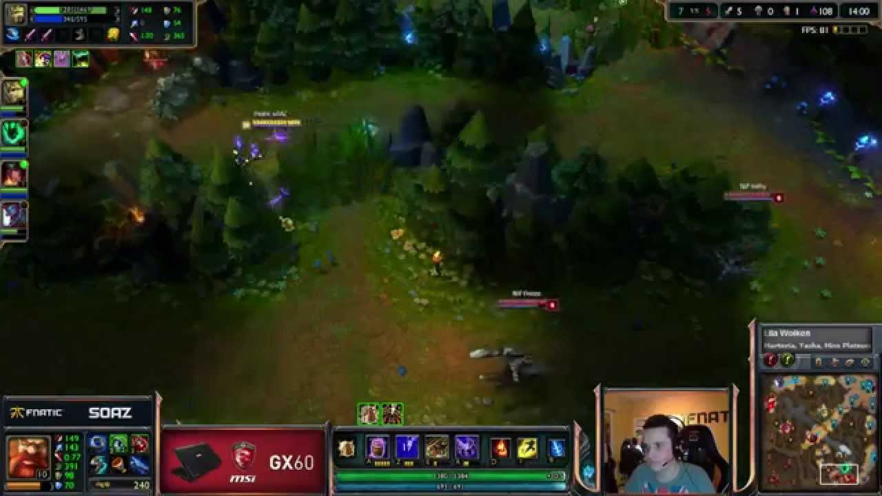 lol patch notes Fnatic Soaz Gragas vs Zed [Mid] [Challenger Ranked solo queue]