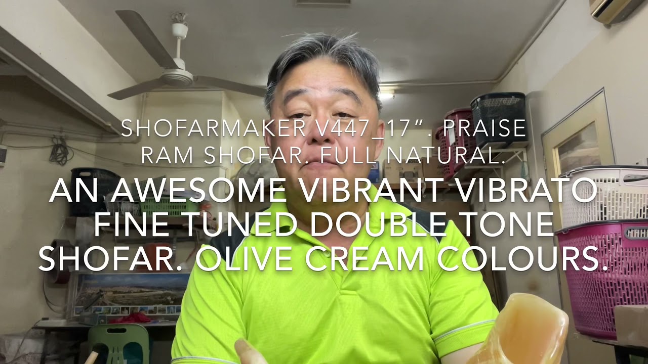 ShofarMaker v447_17”. PRAISE RAM Shofar. Full Natural. YouTube