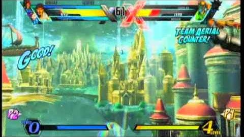 Ultimate Marvel vs. Capcom 3 - Arcade Mode - Ryu, Chun-Li, Akuma