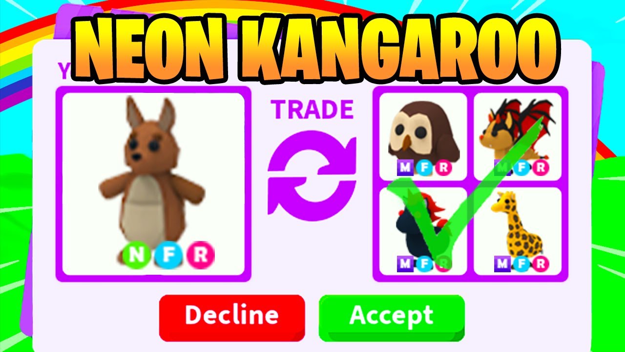 What People TRADE For KANGAROO! LEGENDARY AUSSIE PET! Adopt Me Trading 