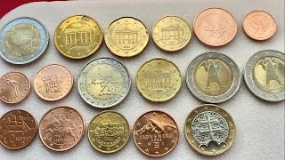 Euro coins went to Spain VALUE 20 EURO + POSTAGE 8.50