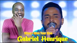 Gabriel Henrique "When I Was Your Man" Programa Raul gil Shadow Brasil (Reaction)