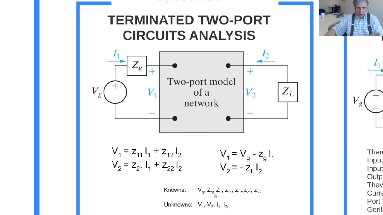 Ch7-3 two port circuit analysis - YouTube