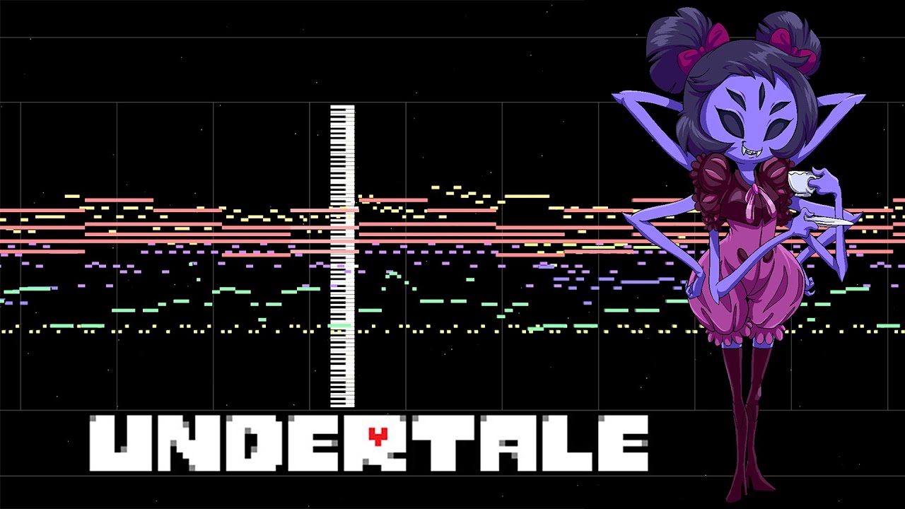 MIDITrail, Undertale, TobyFox, Spider Dance, Great Music, Video Game (Indus...