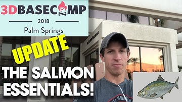 SketchUp 3D Basecamp Update - THE SALMON ESSENTIALS?!?!?!