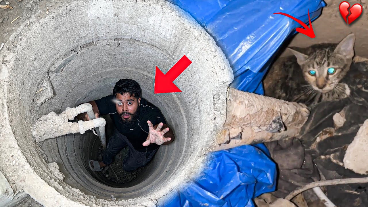 Kuwe Me Billi Gir Gayi 💔| Rescue Gone Wrong 🤕| Syed Fahad