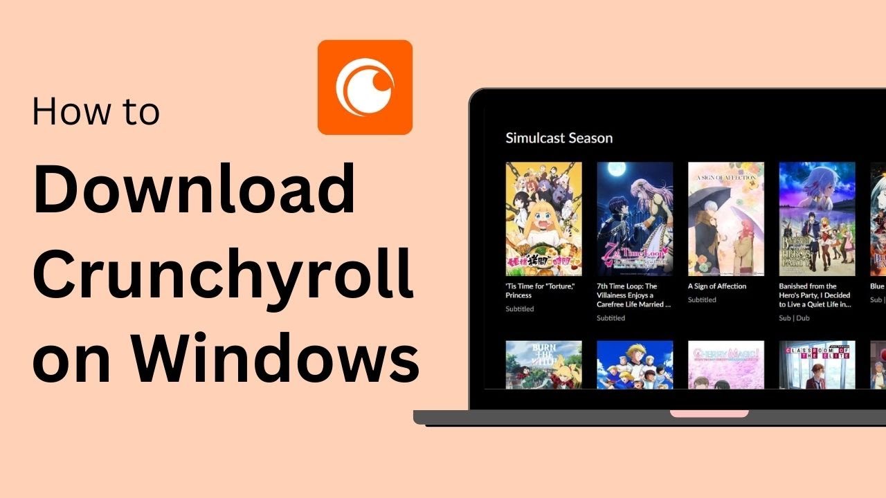 How To Download Crunchyroll On Windows | Crunchyroll Tutorial 2025 !
