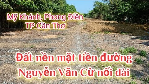Bán đất nền mặt tiền đường Nguyễn Văn Cừ nối dài, giá 10 triệu/m2, TP Cần Thơ @nhadatcanthomientay