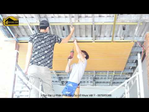 Video Hướng dẫn thi công trần Gỗ Nhựa Composite Việt Ý - Cty... - youtube