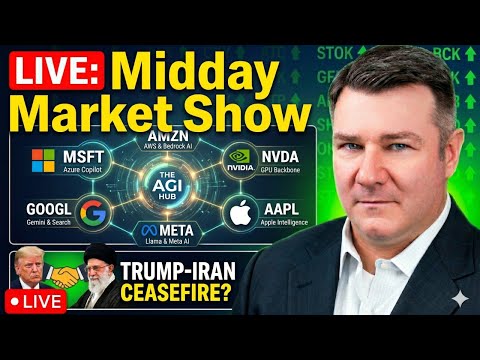 Stock Market Mid-Day Show CPI Markets are Red Chips China Summit and More