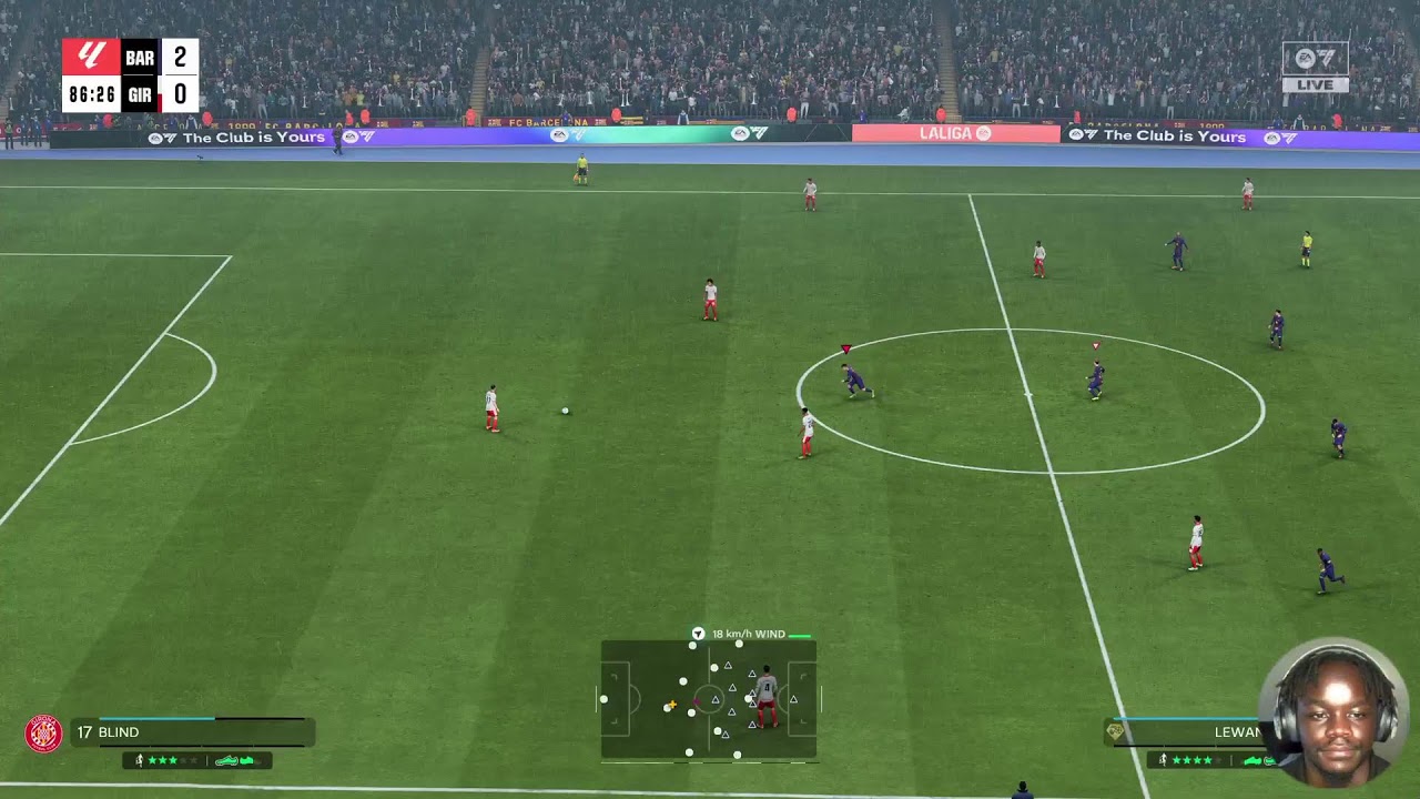 PS5 PRO LALIGA EA SPORTS CUP BARCELONA VS GIRONA  FC26