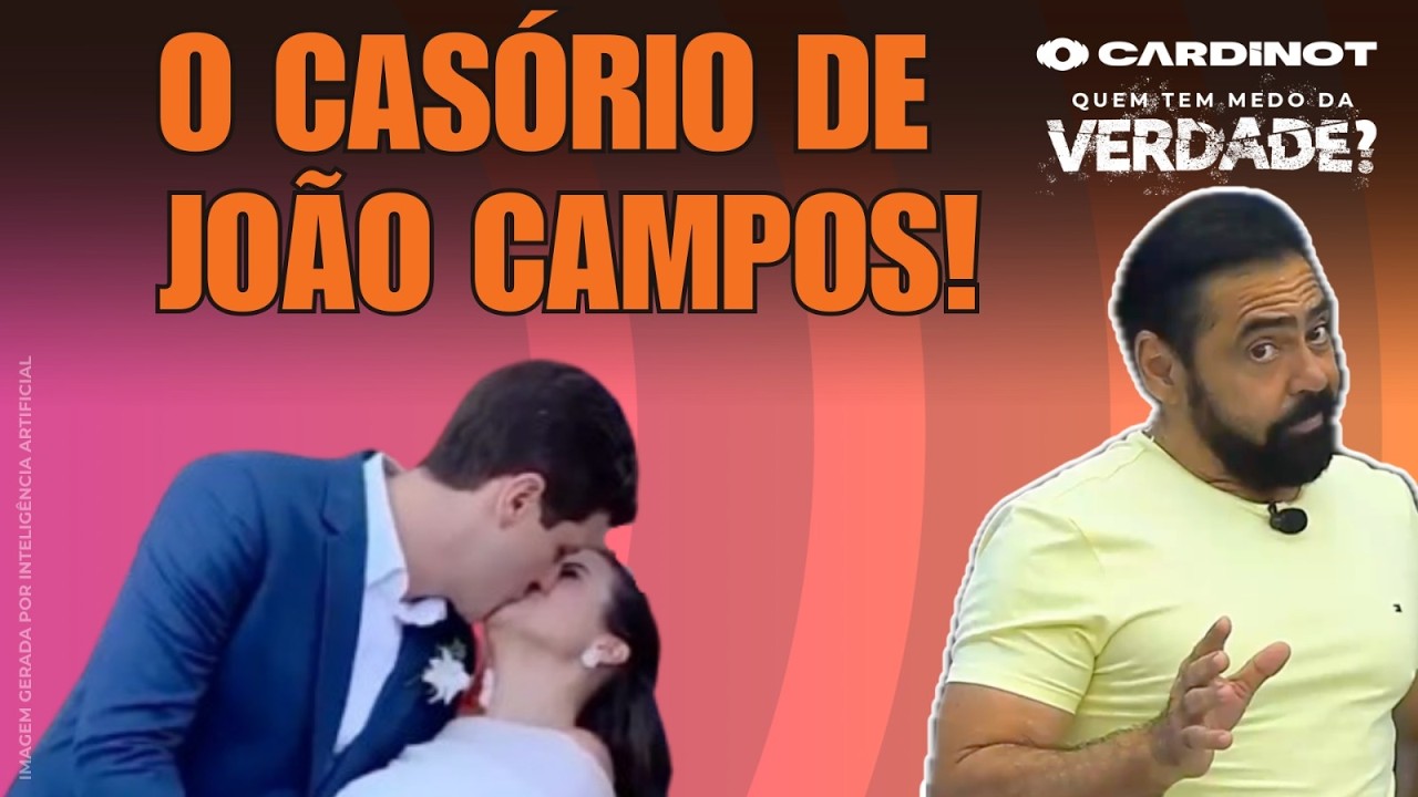 DETALHES E BASTIDORES DO CASAMENTO DE JOÃO CAMPOS.