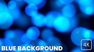 Blue Background | Bokeh 4k || Background 2022 || Bless The Lord Christian Worship Video Motion