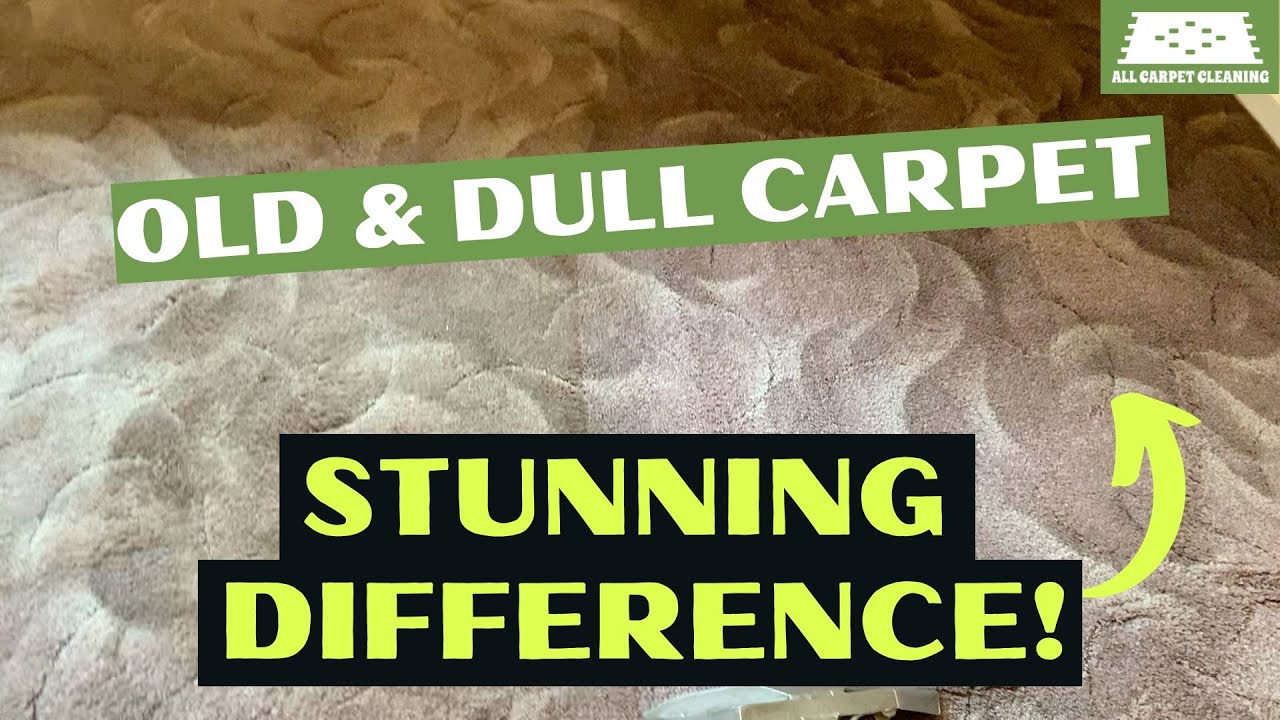 Old & Dull Carpet Rescue Hammersmith Carpet Cleaning YouTube
