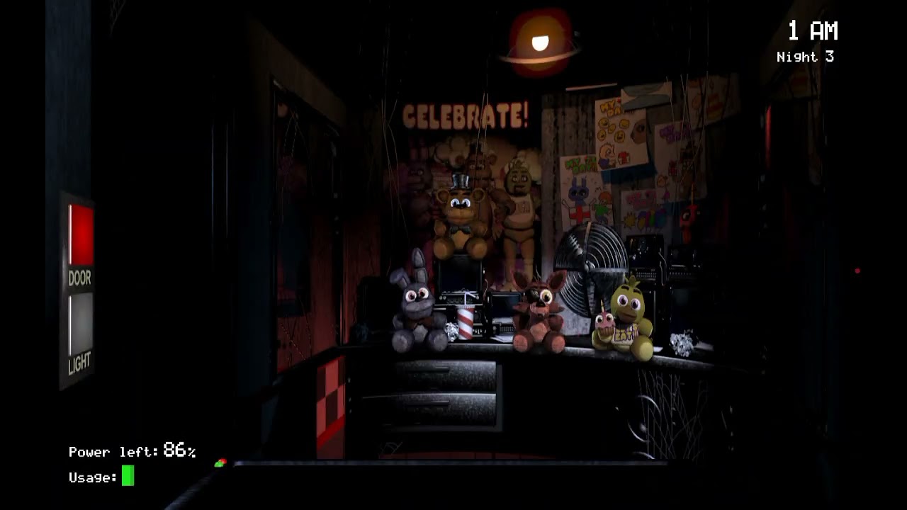 Bonnie ve Chica felaketi!|FNaF 1'i bitirmeye çalışıyoruz Bölüm 1