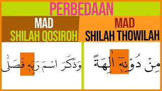 PERBEDAAN MAD SHILAH QOSIROH DAN MAD SHILAH THOWILAH |CONTOH CARA PENGUCAPANNYA [BELAJAR TAJWID]