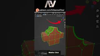 How to quickly Symmetrize in Blender
