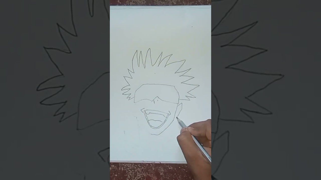 Gojo drawing