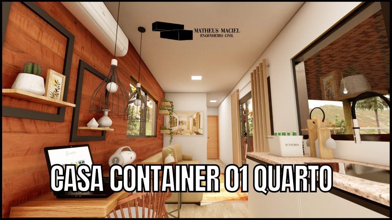 Casa Container para Airbnb