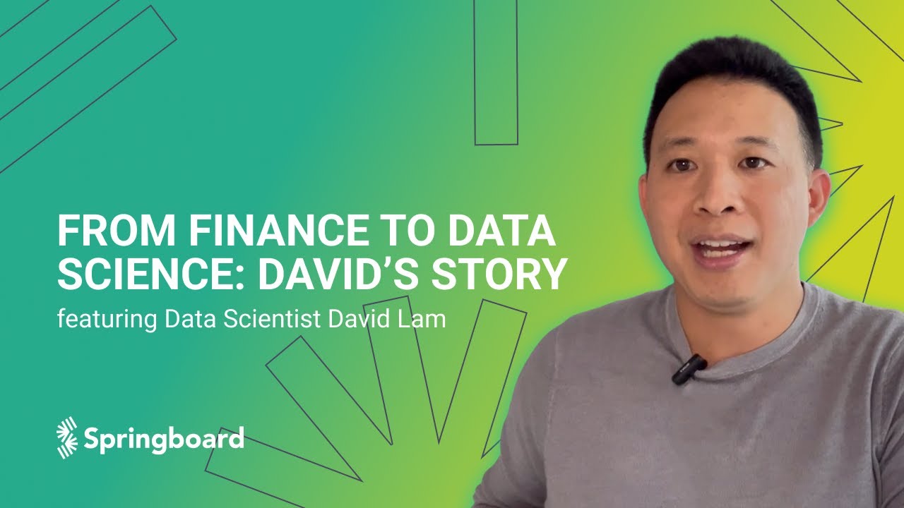 From Finance to Data Science: David's Story