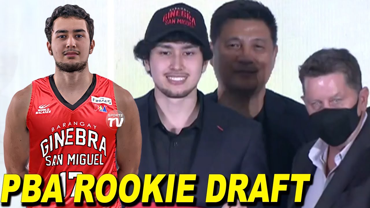 PBA ROOKIE DRAFT 2022! Javi Gomez De Liano NAKUHA ng Barangay GINEBRA!