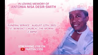 Funeral Service Of Antonia Nisa Desir-Smith