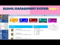 How to Create School Management System in Visual Studio  Part 1 Using Material Skin FrameWork c#