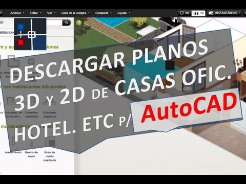 Descargar planos 3d y 2d de casas oficinas hoteles etc para ... En Para Dos casa Oficina diseño