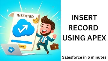 Create a Record Using Apex || Apex Crash Course Part 15