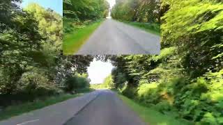 Driving On The D15 From 29370 Coray To 56110 Roudouallec, Brittany France 6Th July 2026