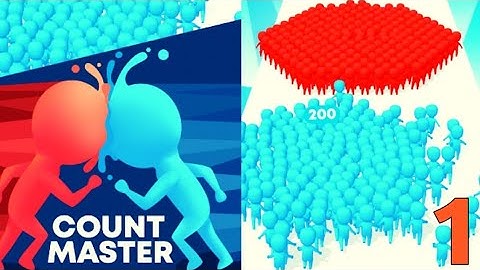 Count Masters: Crowd Clash & Stickman running game - Gameplay Walkthrough Part 1 Levels 1-15