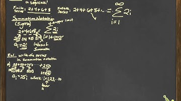7.1:series and summation notation