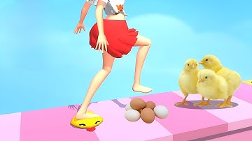 Tippy Toe 3D Android,ios Gameplay Walkthrough | tippy Toe Level 200