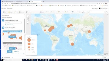 How to Add a Spreadsheet to ArcGIS Online (from within the map)