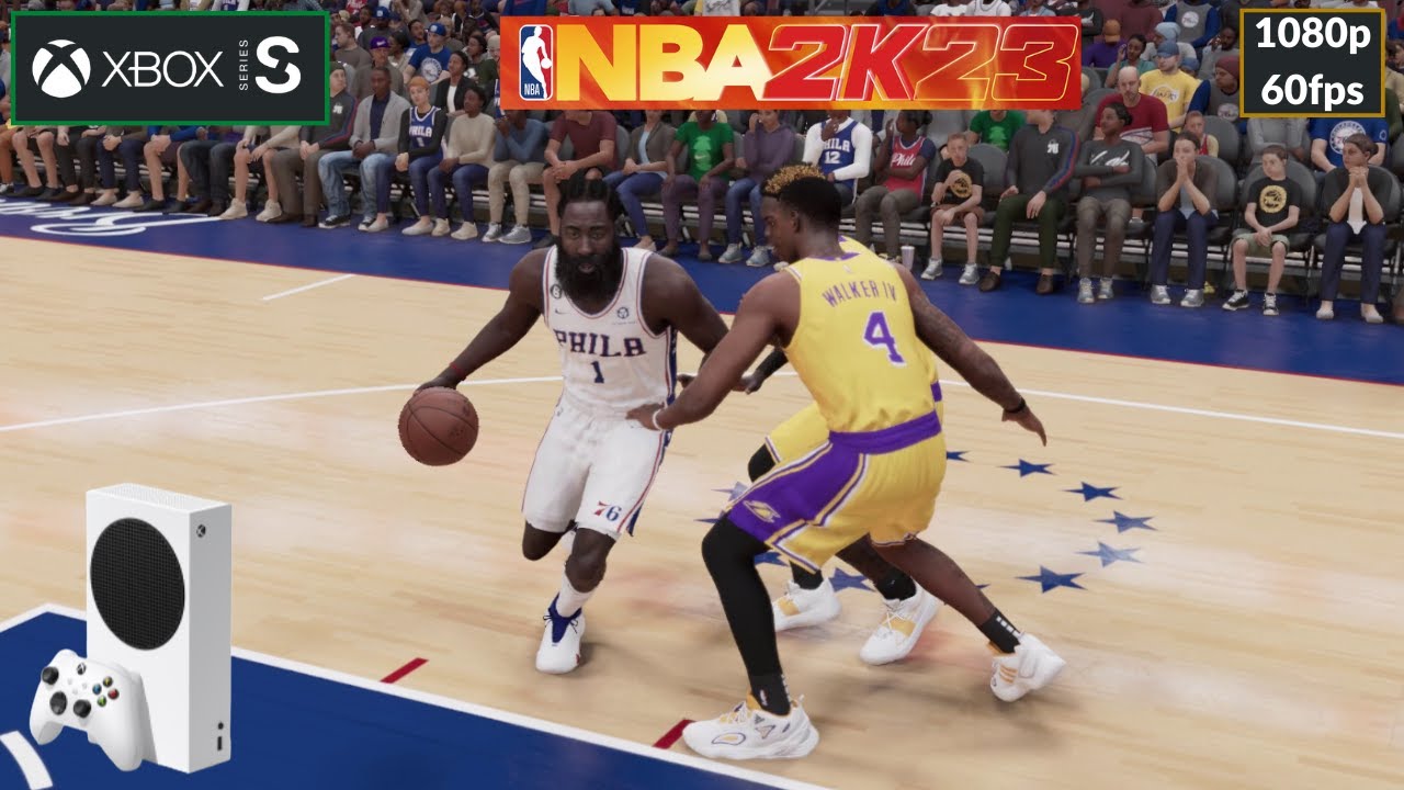 LAKERS vs 76ERS - NBA 2K23 XBOX SERIES S GAMEPLAY [1080p 60fps] - YouTube