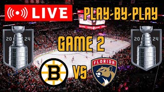 LIVE: Boston Bruins VS Florida Panthers GAME 2 Scoreboard/Commentary!